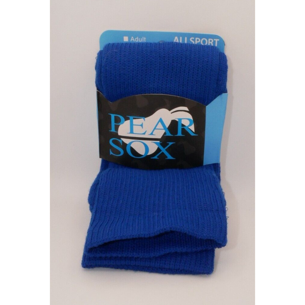 Allsport Adult Pear Sox Athletic Wear The Pear Unisex Socks Blue
